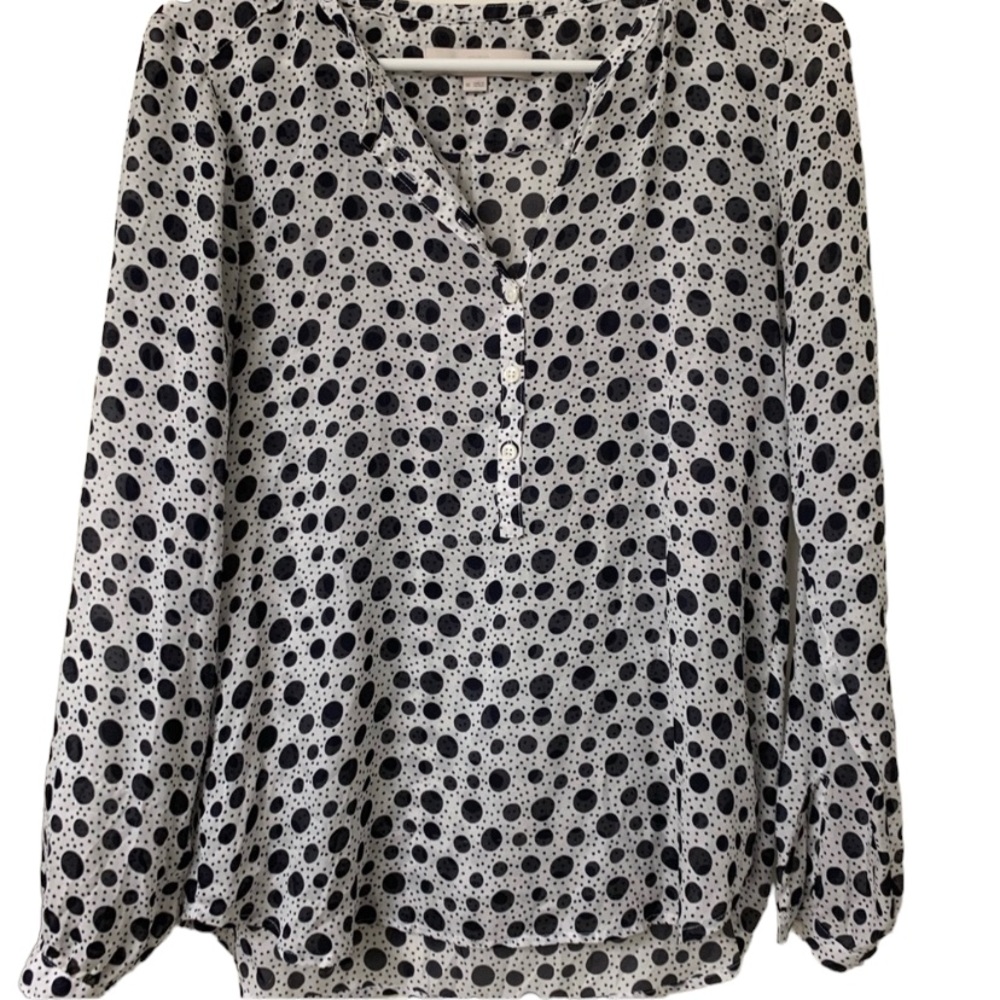 Loft Chiffon Blouse